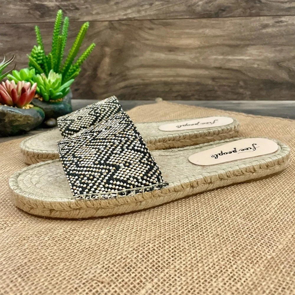 Free People Beach Front Espadrille Slide Sandal - Picture 6 of 14